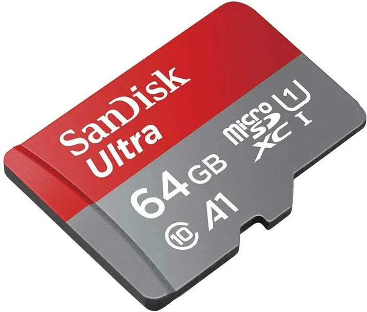 Кликните для увеличения изображения Карта памяти MicroSD 64Gb Class 10 SanDisk Ultra UHS-1 140Mb/s SDSQUAB-064G-GN6MN, изображение 2