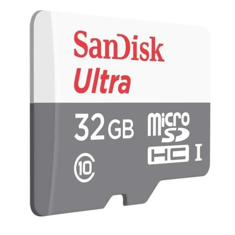 Кликните для увеличения изображения Карта памяти MicroSD 32Gb Class 10 SanDisk Ultra UHS-1 SDSQUNR-032G-GN3MN, изображение 2