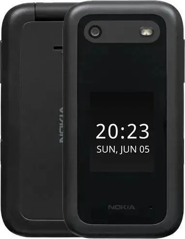 Кликните для увеличения изображения Nokia 2660 Flip TA-1469 DS Black RU (EAC) SKU: 1GF011PPA1A01, изображение 2