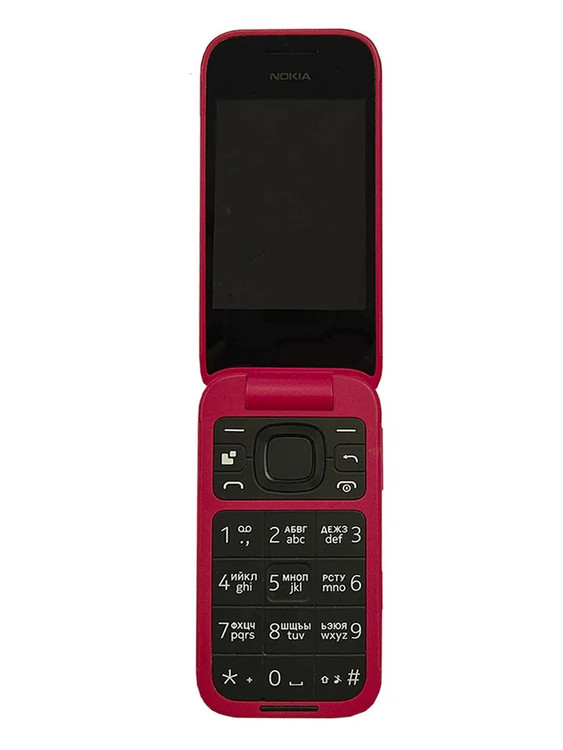 Кликните для увеличения изображения Nokia 2660 Flip TA-1469 DS Red RU (EAC) SKU: 1GF011PPB1A03, изображение 3