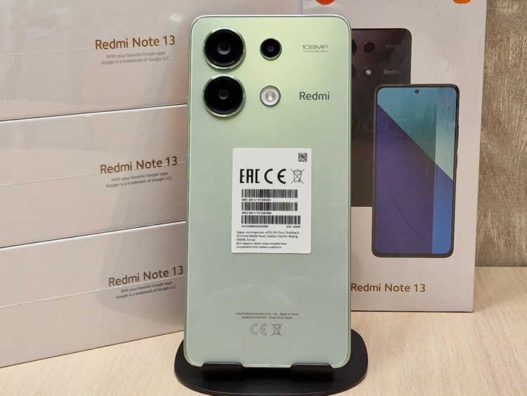 Xiaomi RedMi Note 13 8/512Gb Mint Green RU (EAC) NFC 23124RA7EO, изображение 2