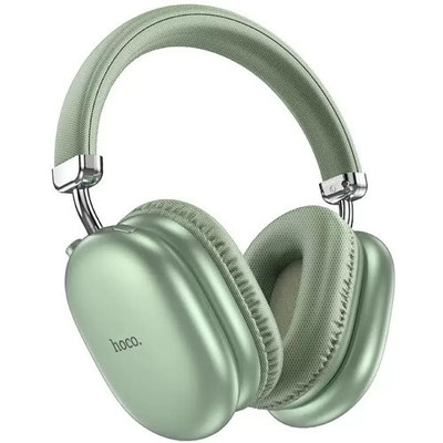 Наушники Bluetooth Hoco W35 Max Joy Green полноразмерные, Type-C