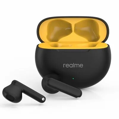 Кликните для увеличения изображения Наушники Bluetooth Realme Buds T01 Black вкладыши, Type-C, шумодав 20338787, изображение 3