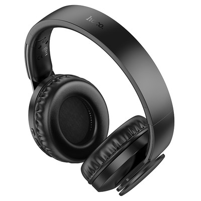 Наушники Bluetooth Hoco W45 Enjoy Black полноразмерные, Type-C, изображение 2