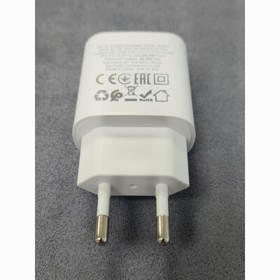 Сетевая зарядка Borofone BA82A Platinum Type-C порт 25W PD3.0 25W белая, изображение 4