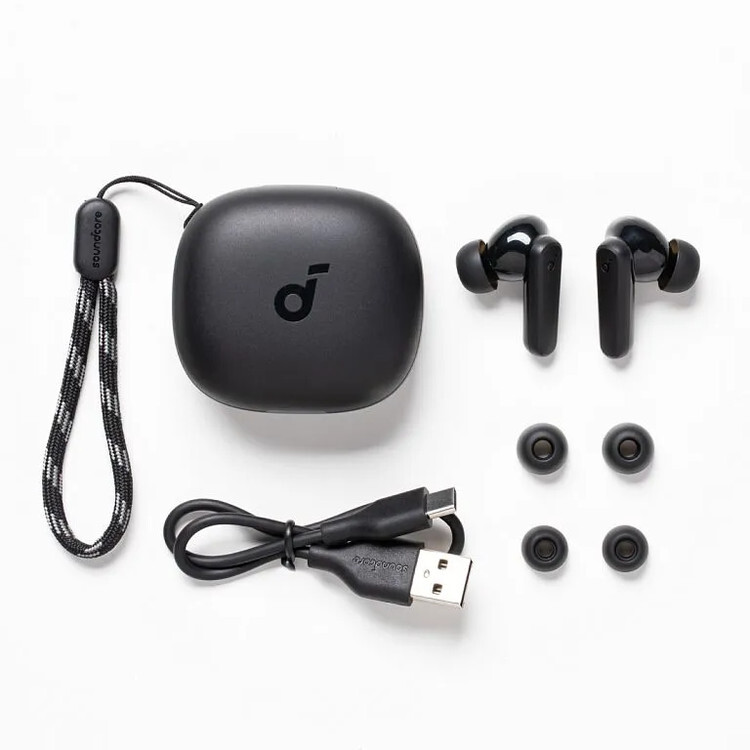 Кликните для увеличения изображения Наушники Bluetooth Soundcore R50i True Wireless Earbuds Black A3949H12 вакуумные, Type-C, изображение 5