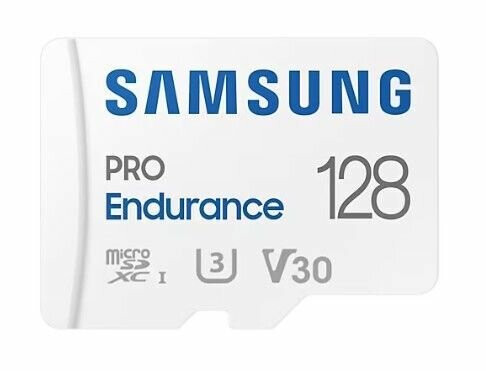 Карта памяти MicroSD 128Gb Class 10 U3 Samsung PRO Endurance V30 MB-MJ128KA/APC + SD адаптер, изображение 2