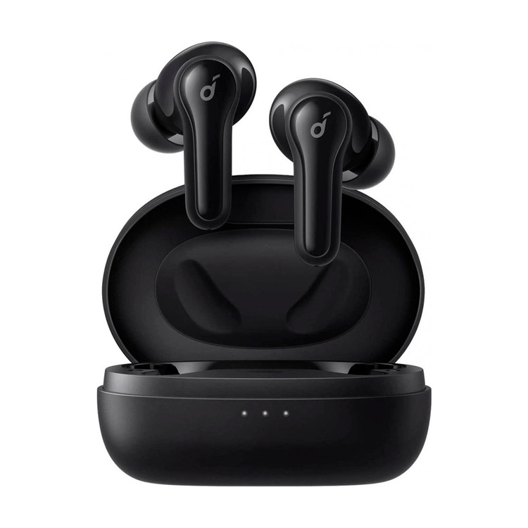 Кликните для увеличения изображения Наушники Bluetooth Soundcore Life P2 Mini Buds Big Bass A3944012 Black вакуумные, Type-C, изображение 2