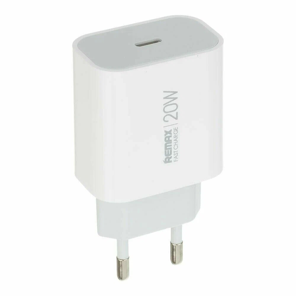 Сетевая зарядка Remax RP-U133 Kiddy Platinum PD3.0 Type-C порт 20W белая, изображение 2