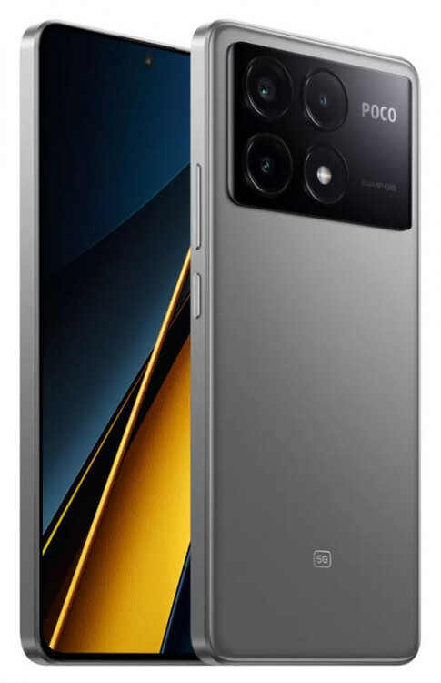 POCO X6 Pro 5G 12/512Gb Grey Global Version 2311DRK48G, изображение 3