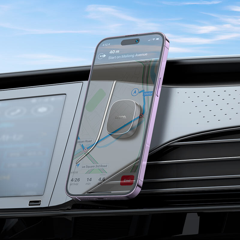 Кликните для увеличения изображения Авто-держатель Hoco H52 Ultimate магнитный на самоклейке, изображение 4