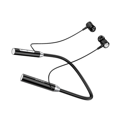 Наушники Bluetooth Jokade JI025 Sport на шею Black вакуумные, Type-C, изображение 2