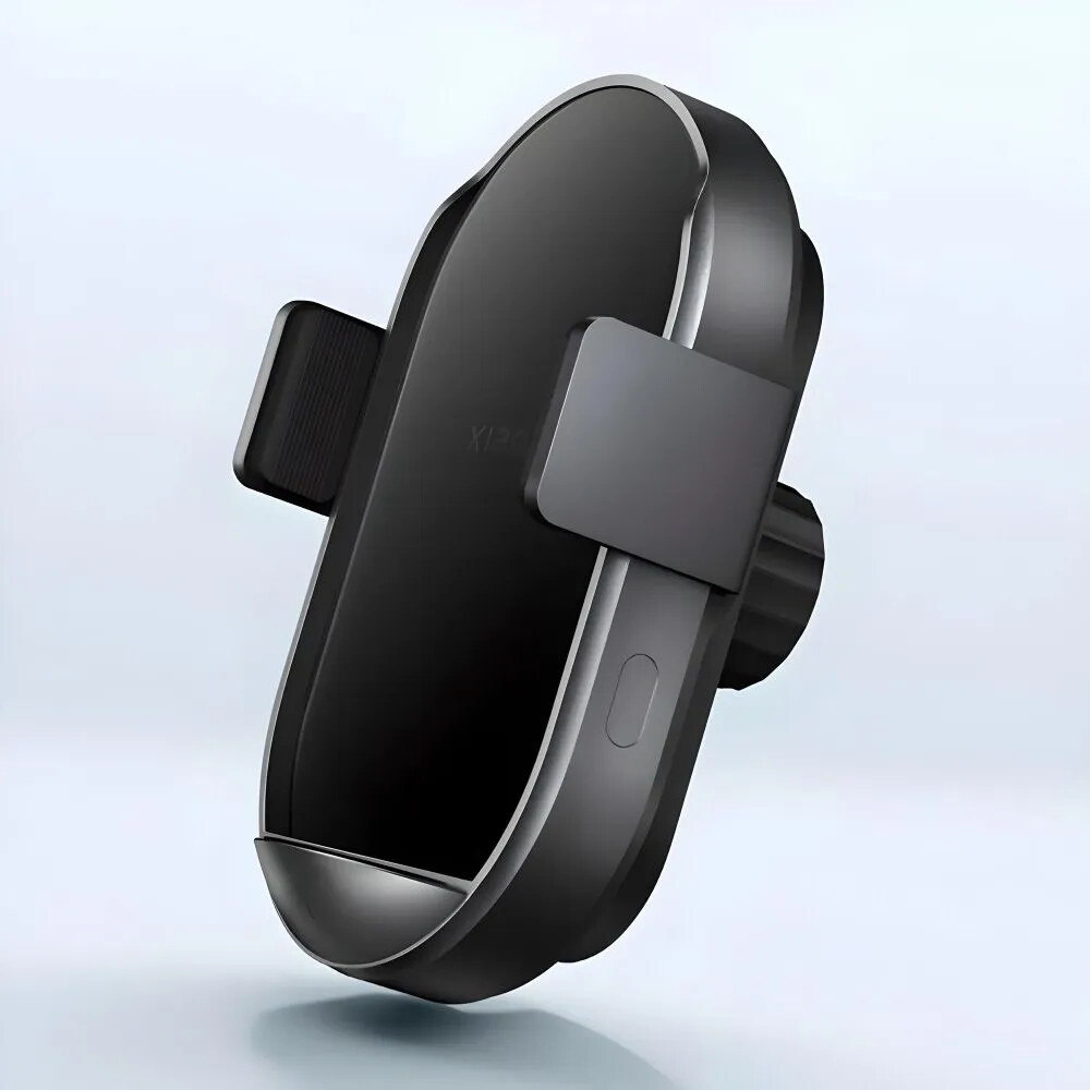 Авто-держатель Xiaomi Wireless Car Charger 50W MDY-17-EZ BHR9284CN воздуховод + самоклейка Black, изображение 4