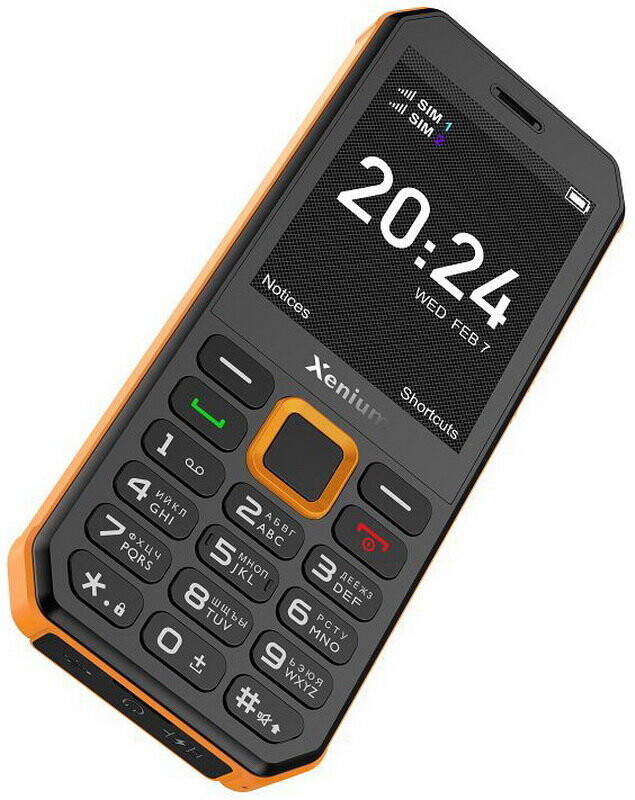 Philips Xenium X300 Orange Black CTX300, изображение 3