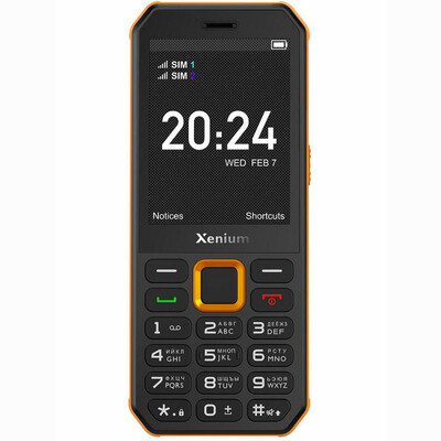 Philips Xenium X300 Orange Black CTX300