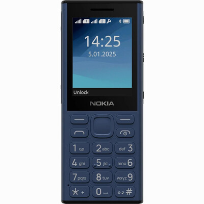 Nokia 130 Music TA-1704 DS 2025 Blue RU (EAC) SKU: SP01Z07Z2269Y