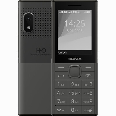 Nokia 150 Music TA-1716 DS 2025 Dark Gray RU (EAC) SKU: SP01Z07Z2268Y