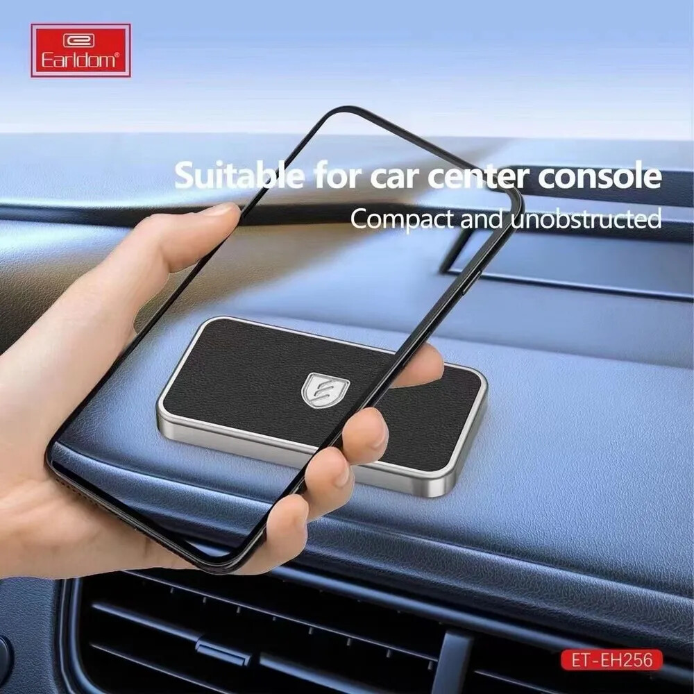 Авто-держатель Earldom EH256 магнитный самоклейка черный прямоугольный, изображение 3