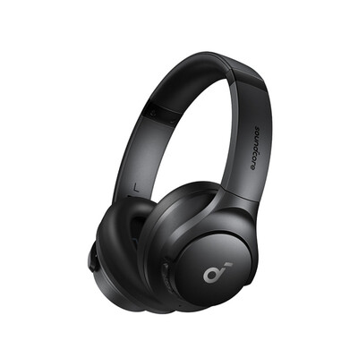 Наушники Bluetooth Soundcore Q20i A3004P11 ANC On-Ear Headphones Black, Type-C