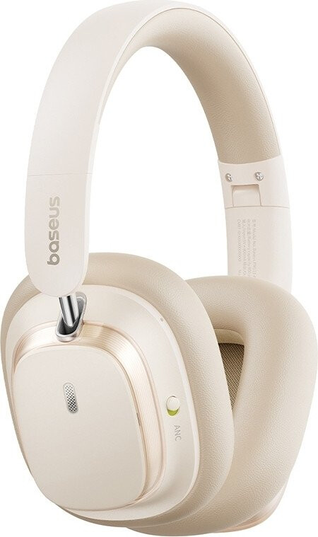 Кликните для увеличения изображения Наушники Bluetooth Baseus Bowie H1s Stellar White A00075301223-00 накладные, Type-C, изображение 3