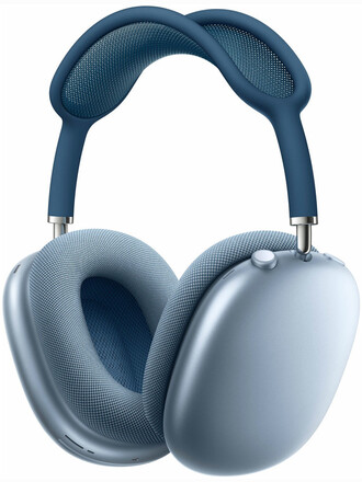 Наушники Bluetooth в стиле Air Pods Max полноразмерные Smart Case Blue Чип Airoha 20351588
