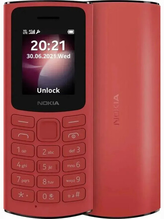 Nokia 106 TA-1564 DS 2023 Terracotta Red RU (EAC) SKU: 1GF019BPB1C01