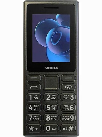 Nokia 125 TA-1655 DS 2024 Black RU (EAC) SKU: SP01Z07Z1985Y